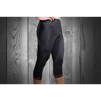 Baisky Men's Cropped Cycling Tights | Windblown Black - S