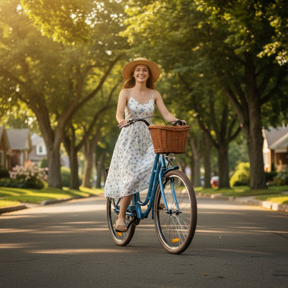 Mogoo Florida Cruiser City Bike - 24 Inch