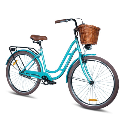 Mogoo Florida Cruiser City Bike - 24 Inch