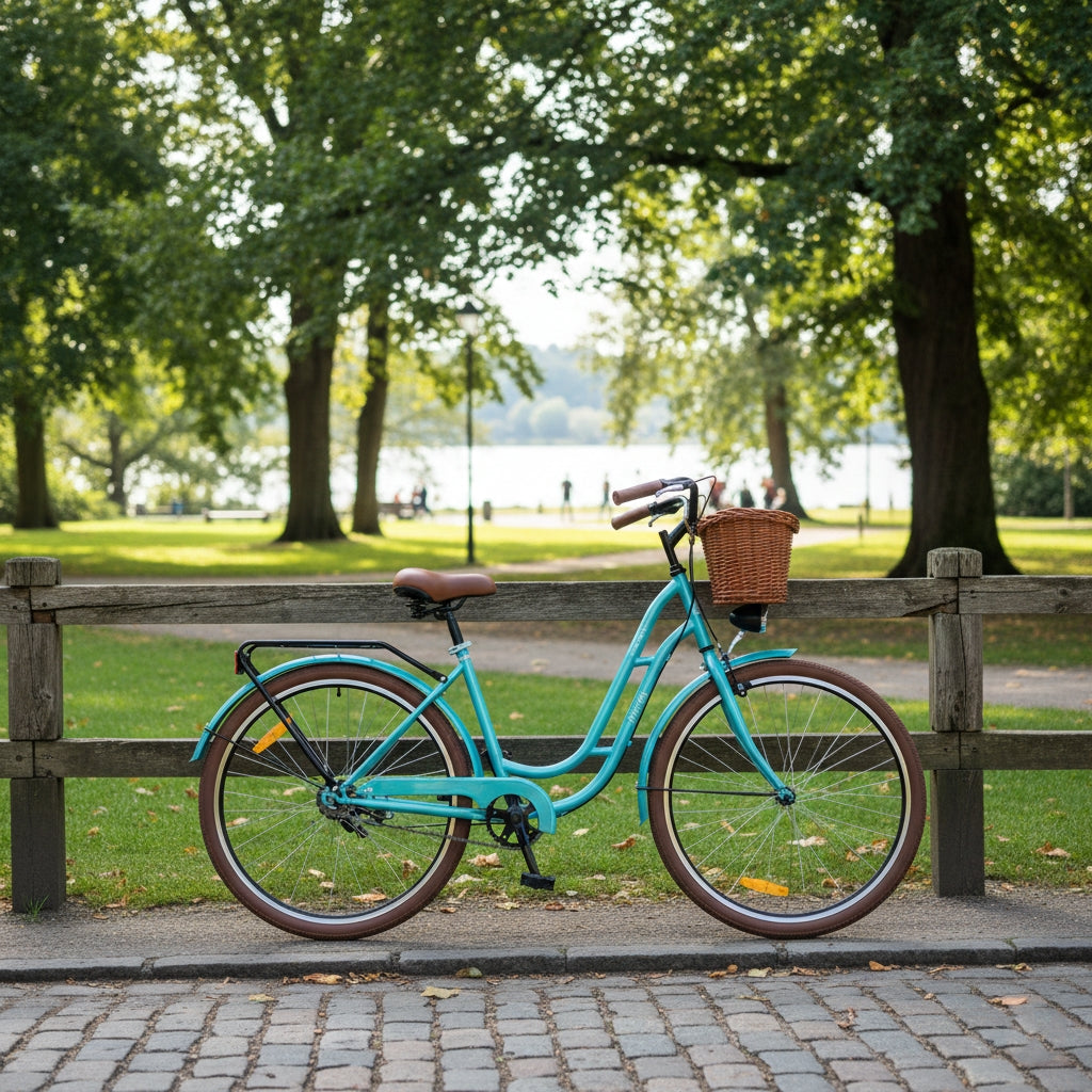 Mogoo Florida Cruiser City Bike - 24 Inch