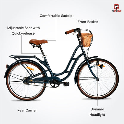Mogoo Florida Vintage City Bike