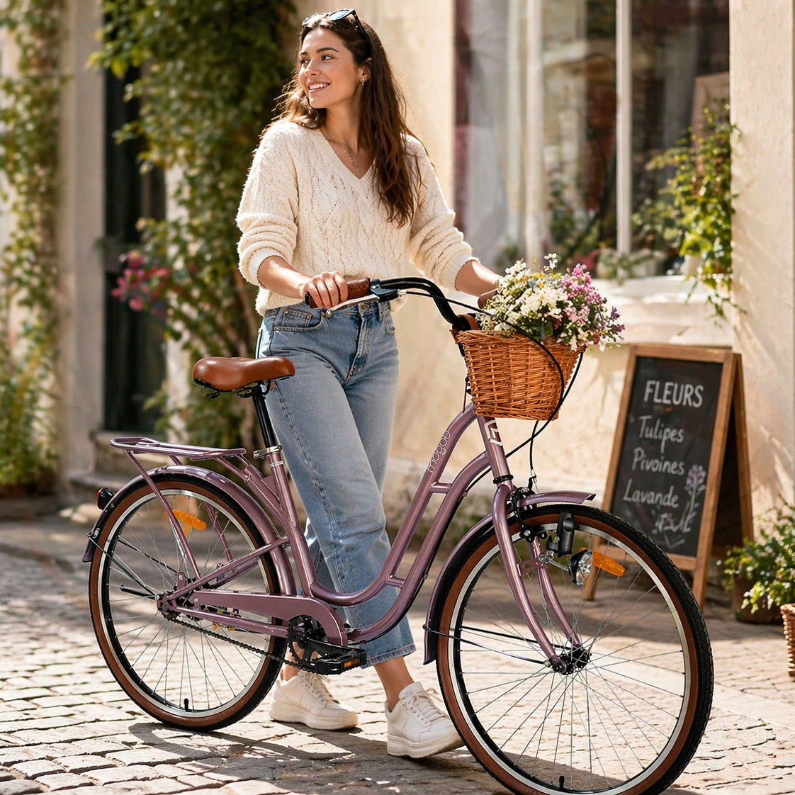 Mogoo Florida Vintage City Bike