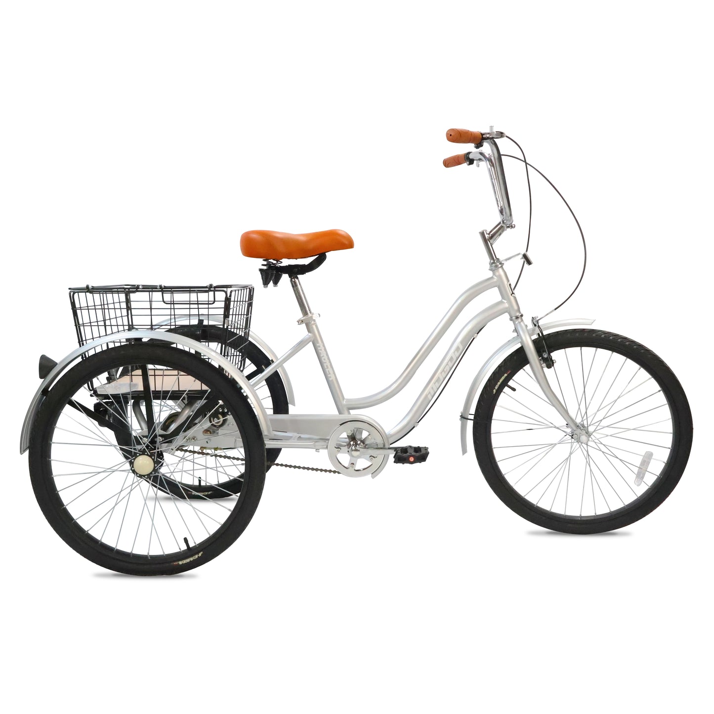 Mogoo Hauler Single Speed Adult Tricycle - 24 Inch