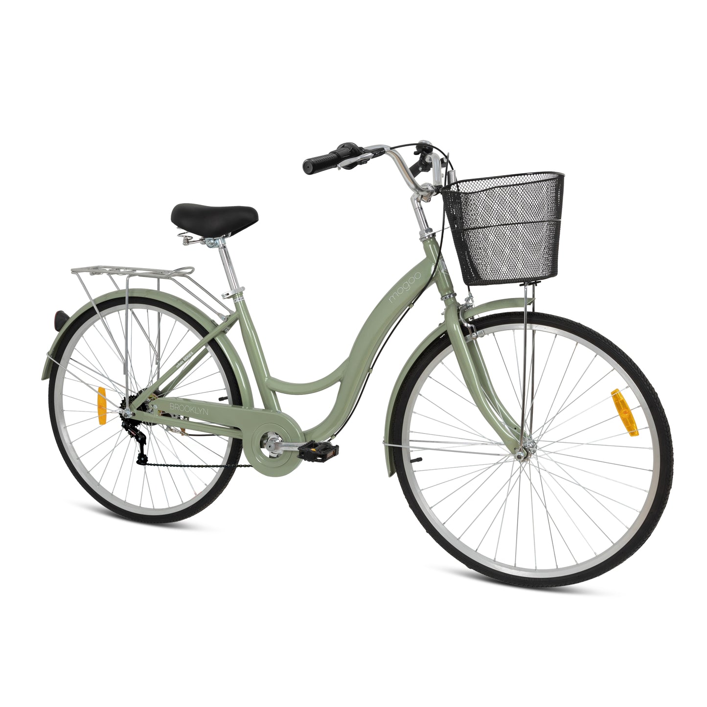 Mogoo Brooklyn 6 Speed City Bike - 24 Inches