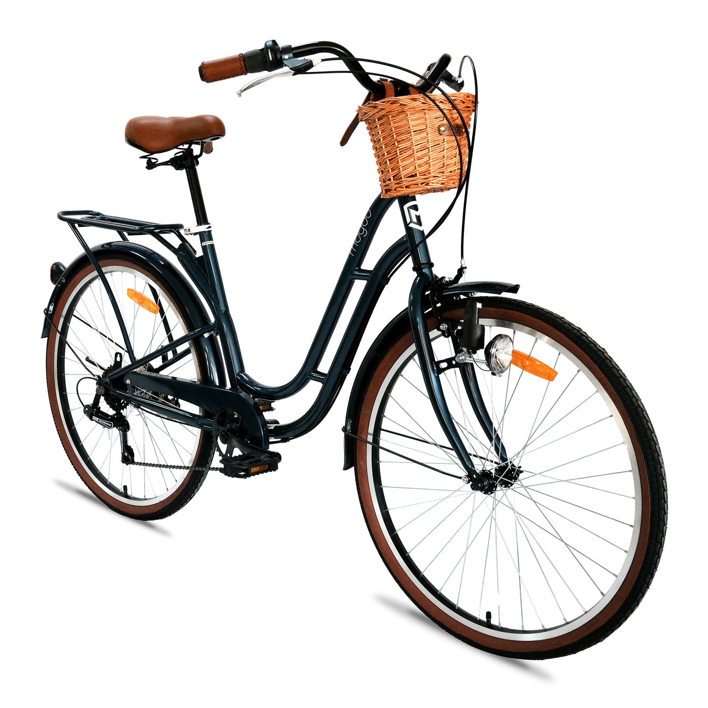 Mogoo Florida Vintage Shimano 6-Speed City Bike
