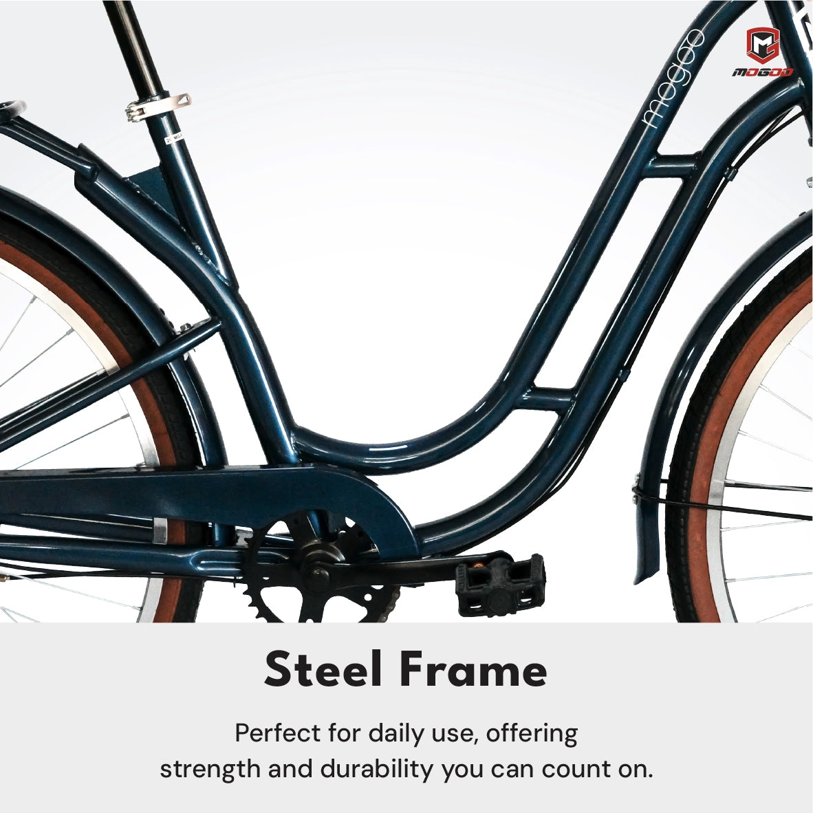 Mogoo Florida Vintage Shimano 6-Speed City Bike