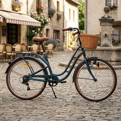 Mogoo Florida Vintage Shimano 6-Speed City Bike