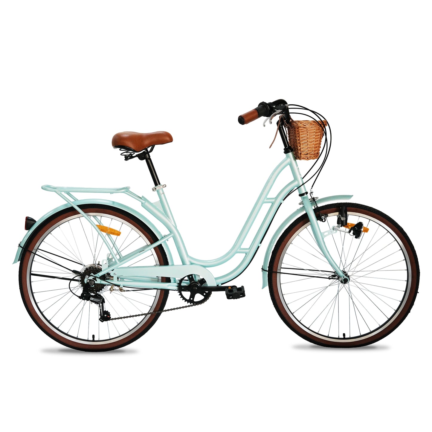 Mogoo Florida Vintage Shimano 6-Speed City Bike