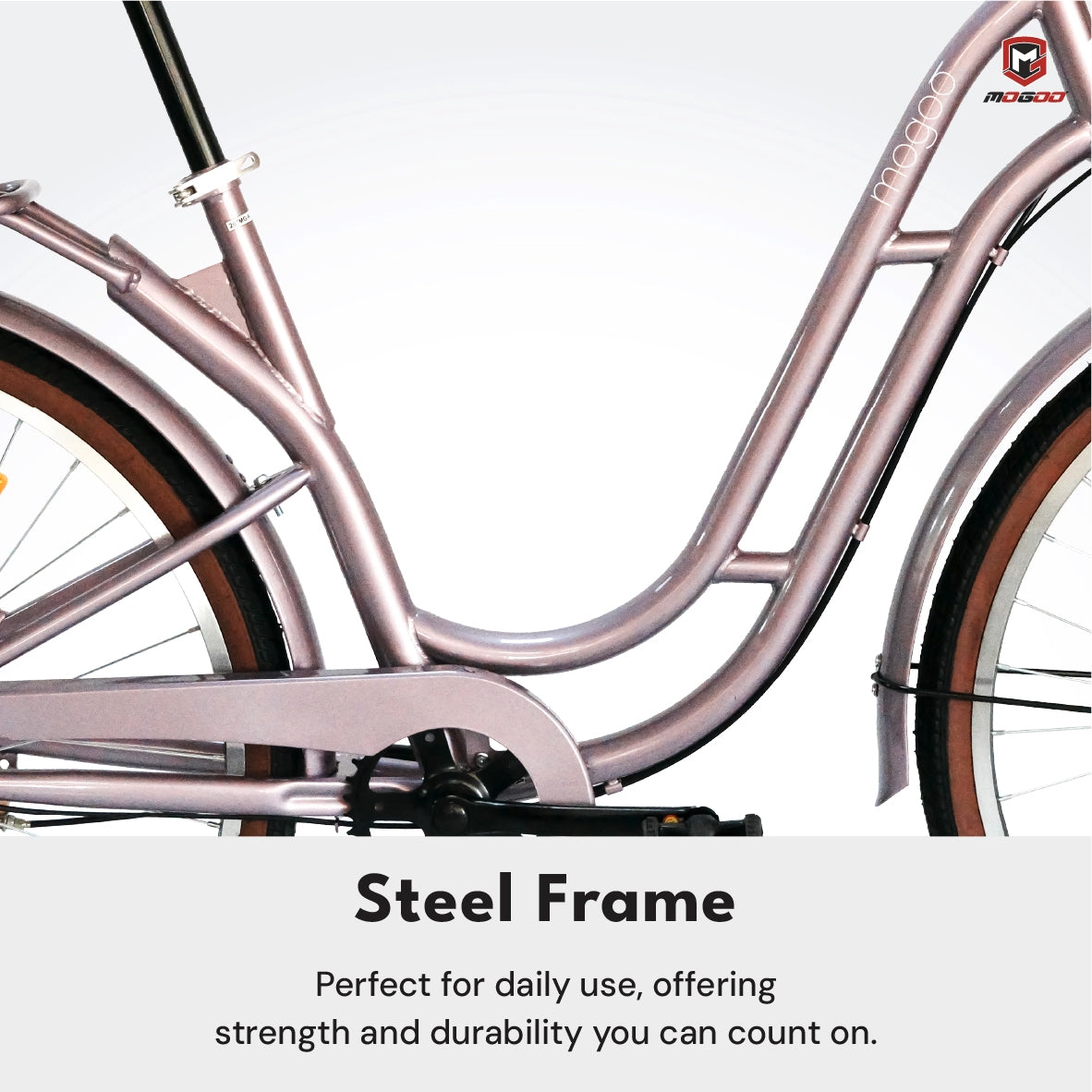 Mogoo Florida Vintage Shimano 6-Speed City Bike