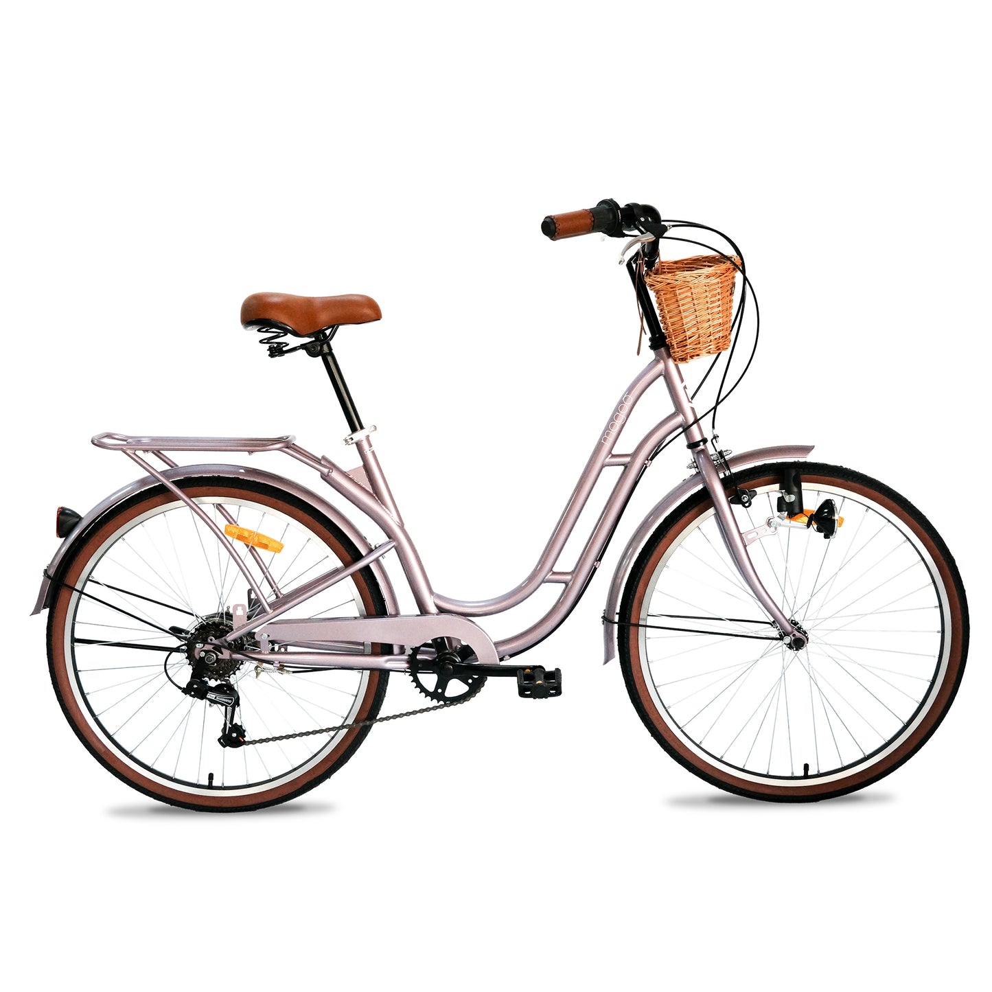 Mogoo Florida Vintage Shimano 6-Speed City Bike