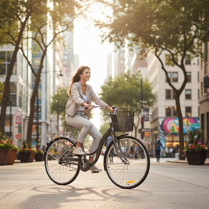 Mogoo Brooklyn City Bike - 26 Inches