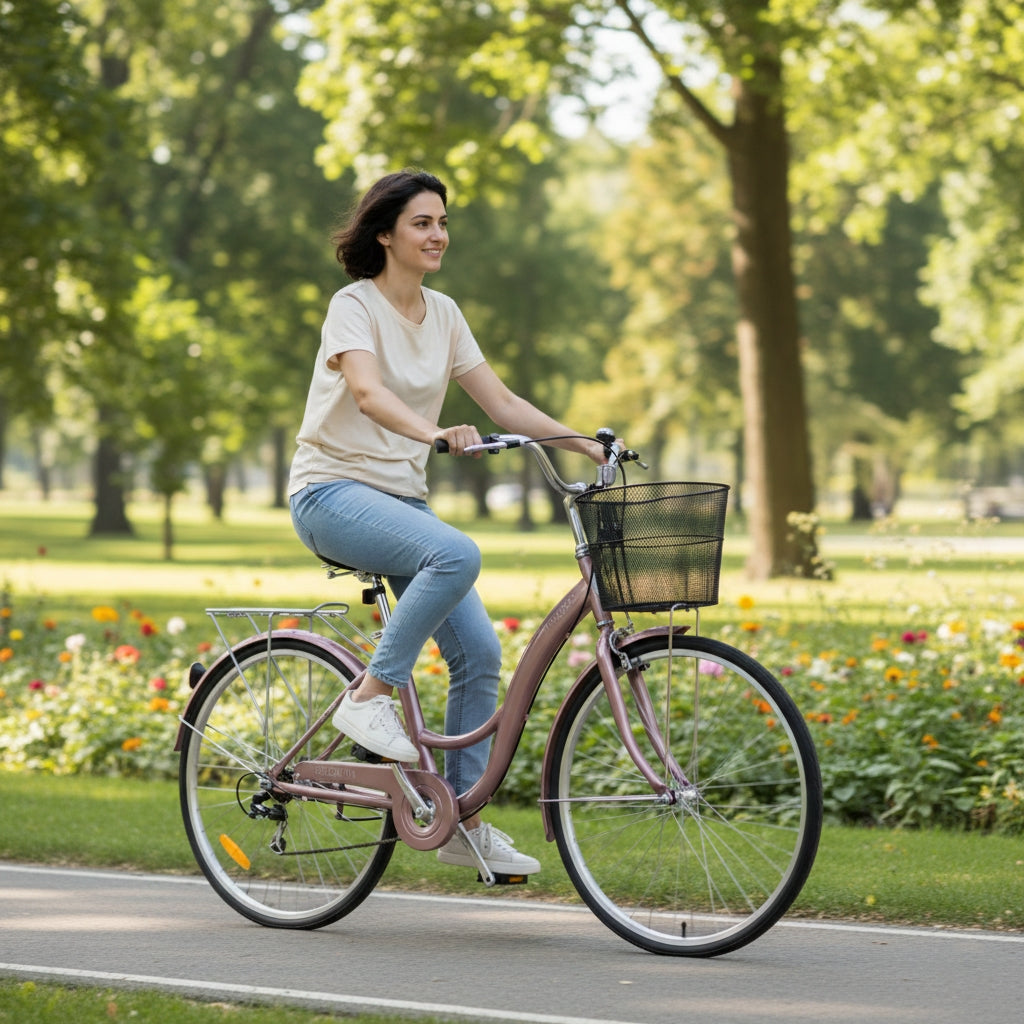 Mogoo Brooklyn City Bike - 26 Inches