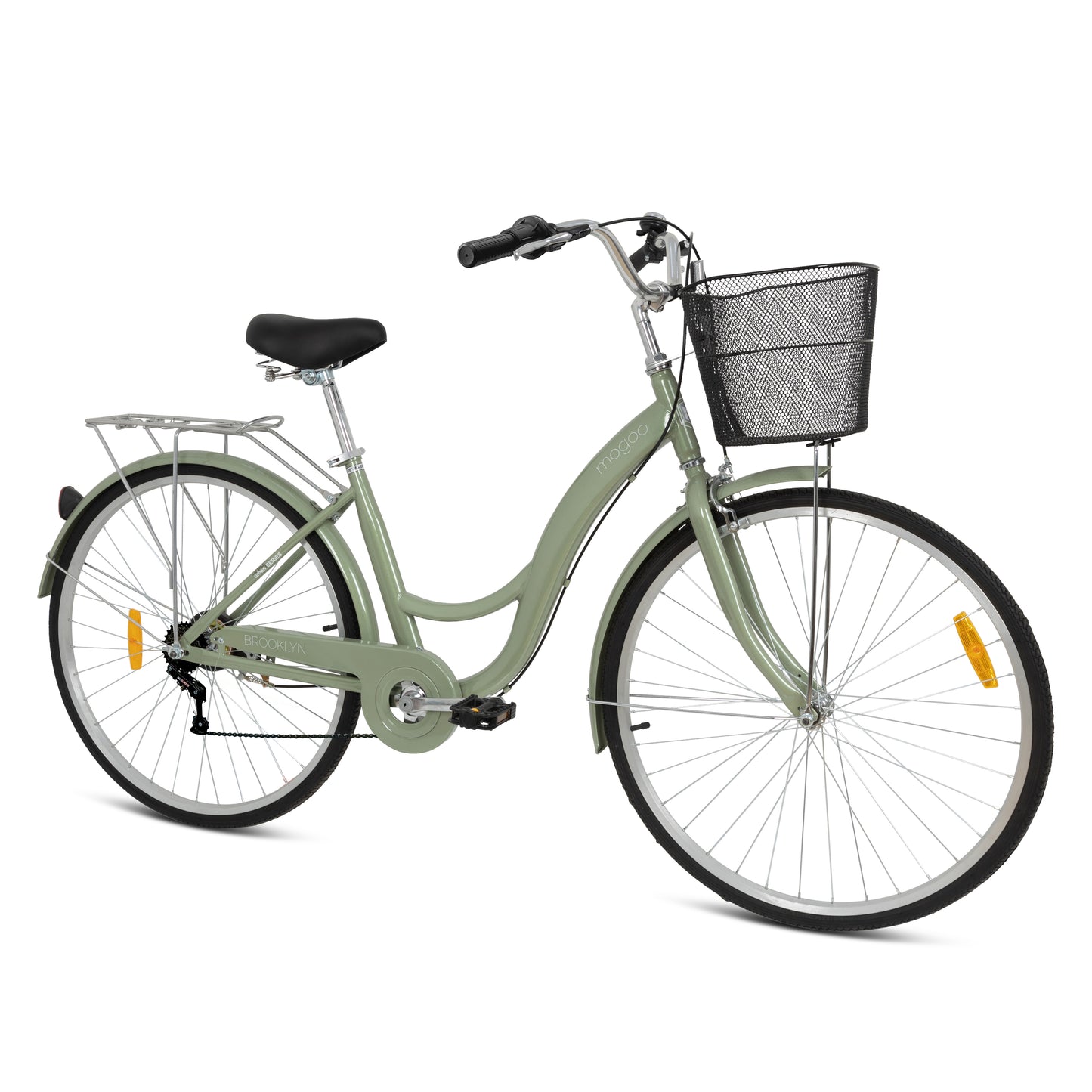 Mogoo Brooklyn 6 Speed City Bike - 26 Inches