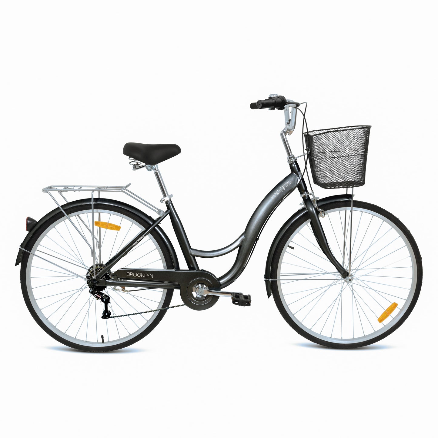 Mogoo Brooklyn 6 Speed City Bike - 26 Inches