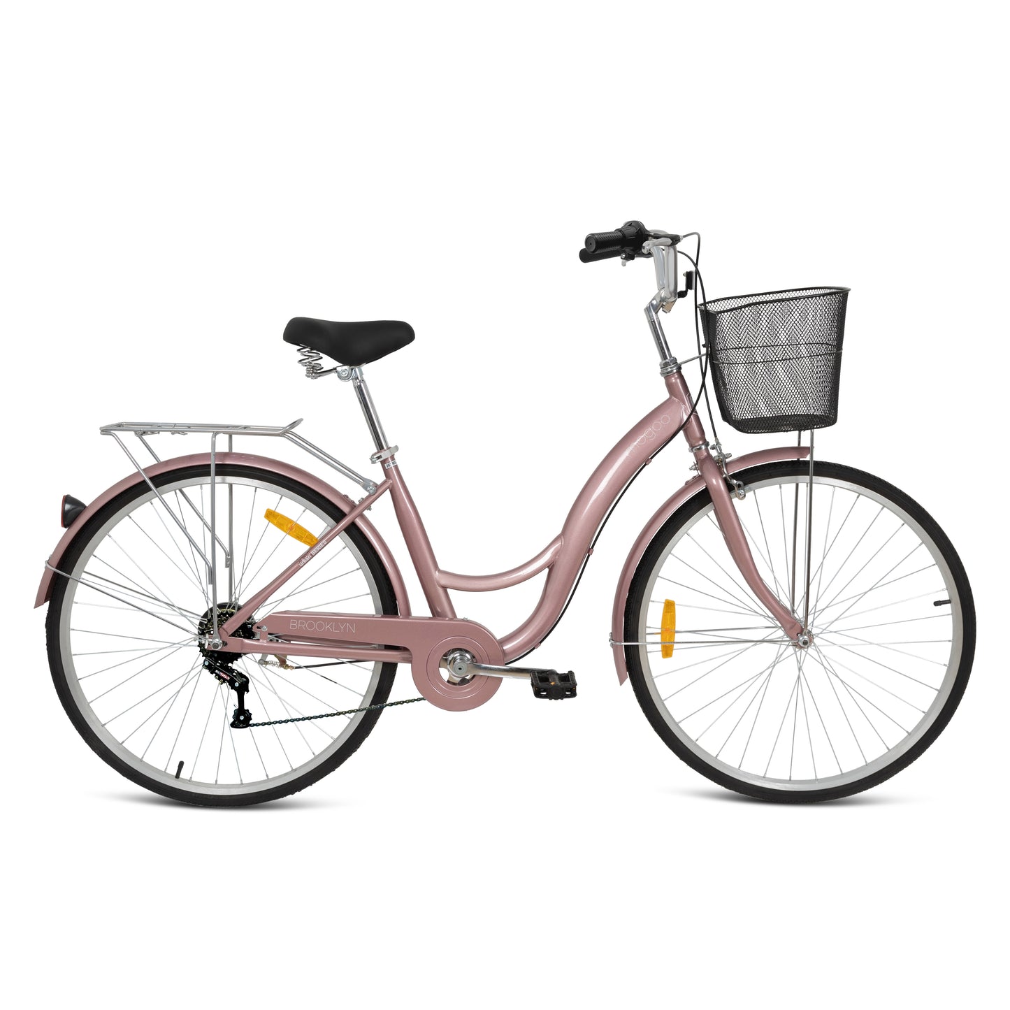 Mogoo Brooklyn 6 Speed City Bike - 26 Inches