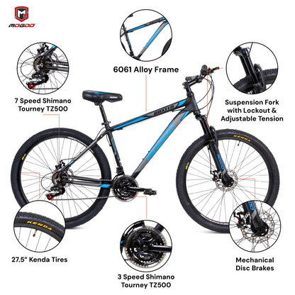 Mogoo Boxter Mountain Bike - 27.5 Inches