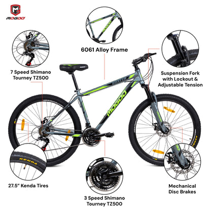 Mogoo Boxter Mountain Bike - 27.5 Inches