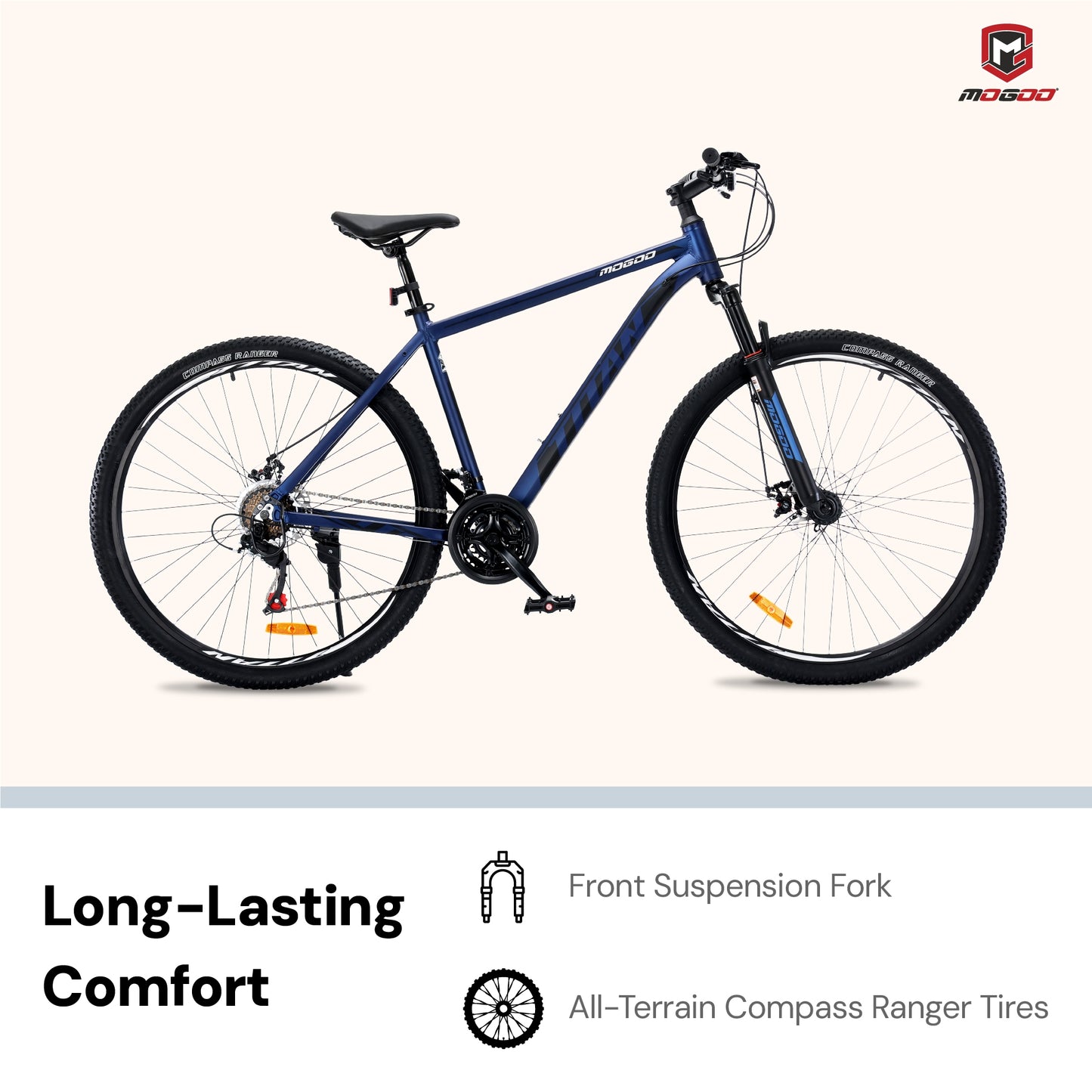 Mogoo Titan Mountain Bike