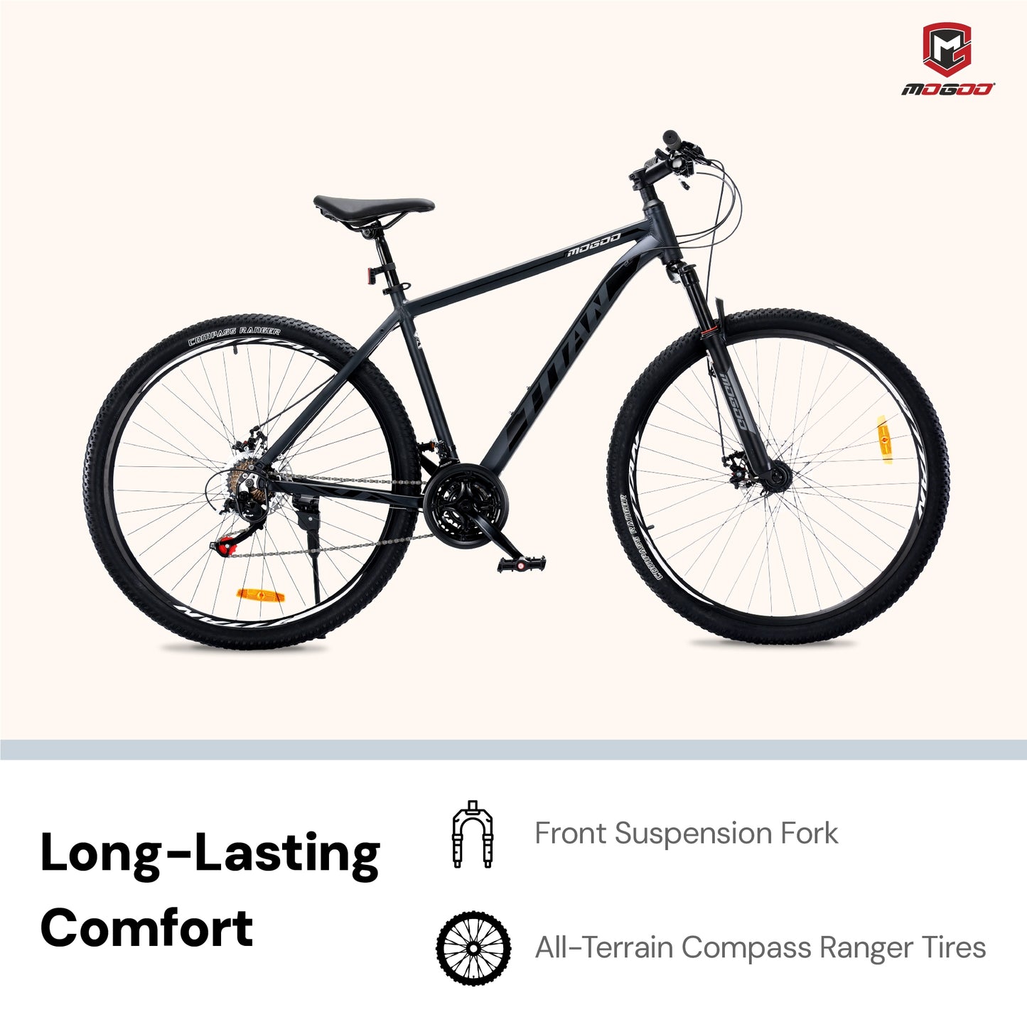 Mogoo Titan Mountain Bike