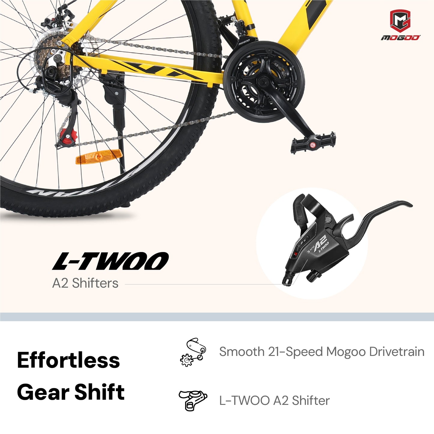 Mogoo Titan Mountain Bike
