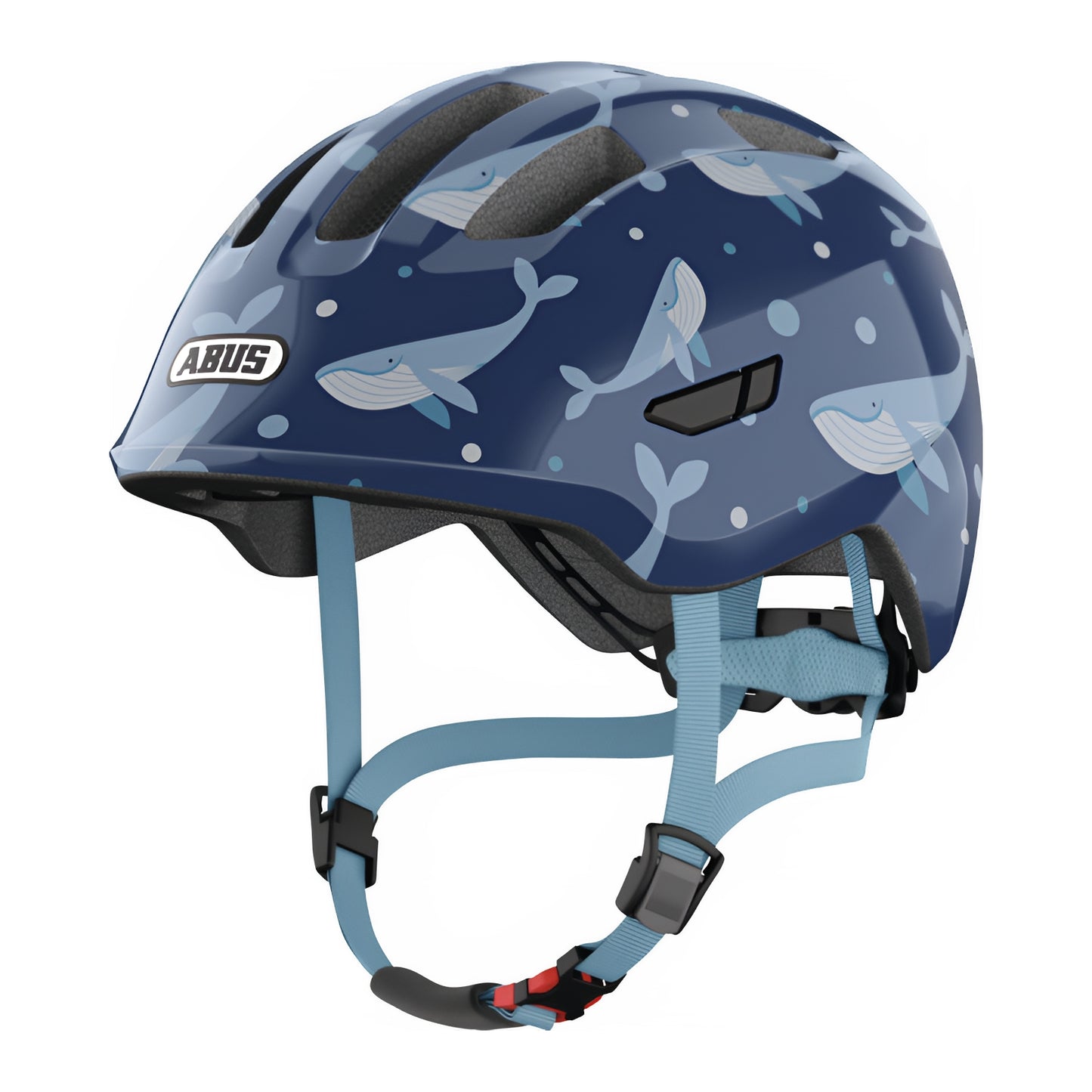 Abus Smiley 3.0 Kids Bike Helmet – Blue Whale | M