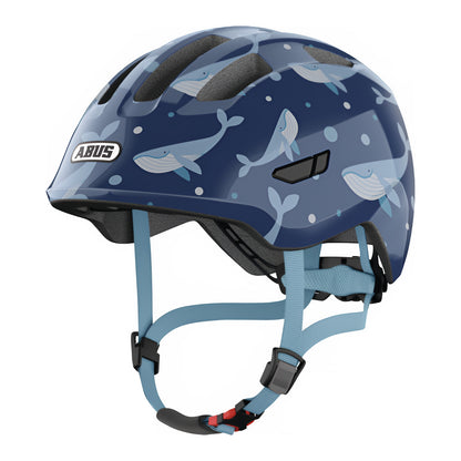Abus Smiley 3.0 Kids Bike Helmet – Blue Whale | M
