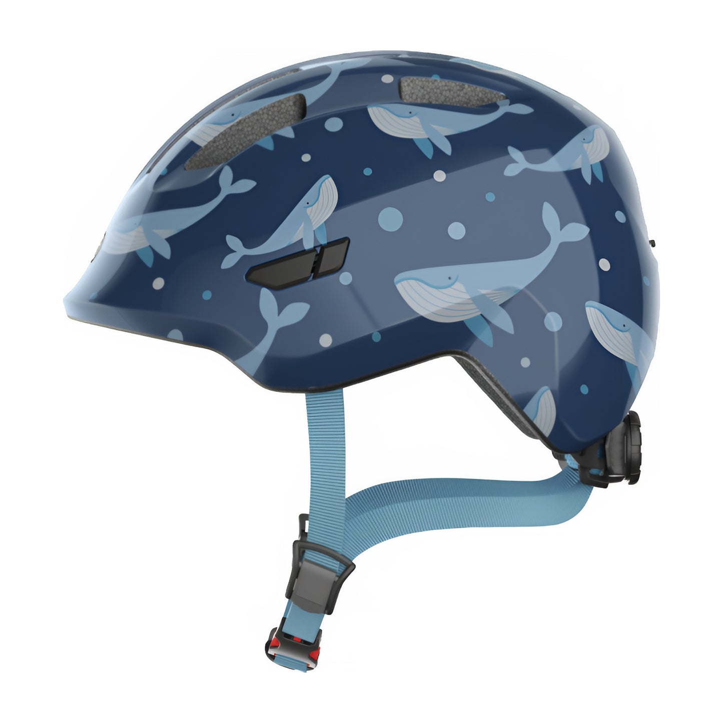 Abus Smiley 3.0 Kids Bike Helmet – Blue Whale | M