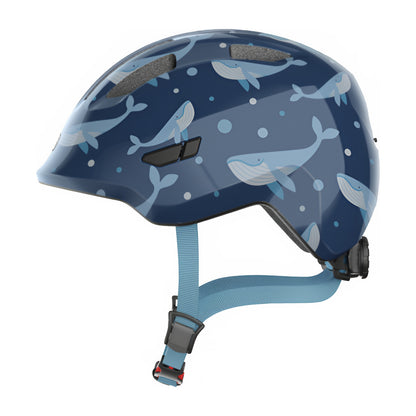 Abus Smiley 3.0 Kids Bike Helmet – Blue Whale | M