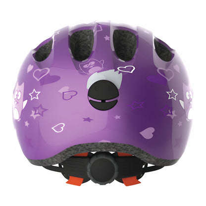Abus Smiley 2.0 Kids Helmet - Purple Star Design
