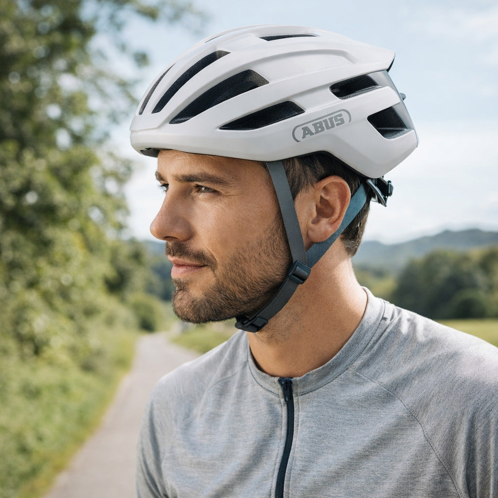 Abus Powerdome Helmet Polar White (M 52-58)