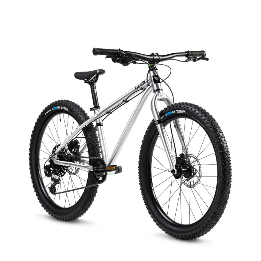 Early Rider Seeker 24 Kids Trail Bike - Brushed Aluminium