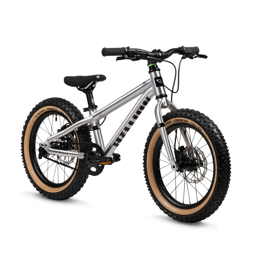 Early Rider Hellion 16 Kids Bike - Brushed Aluminium