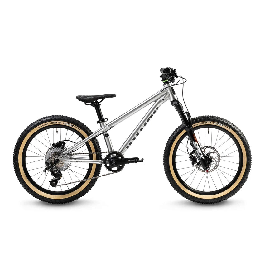Early Rider Hellion 20 Kids Mountain Bike - Brushed Aluminium