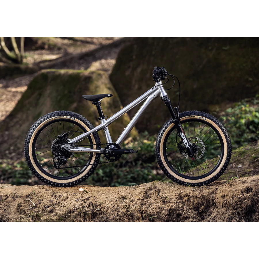 Early Rider Hellion 20 Kids Mountain Bike - Brushed Aluminium