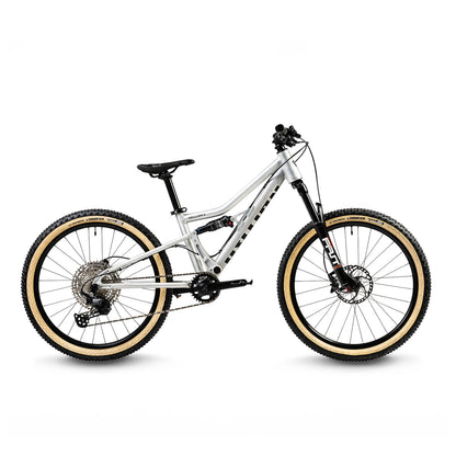 Early Rider Hellion X24 Kids Mountain Bike - Brushed Aluminium