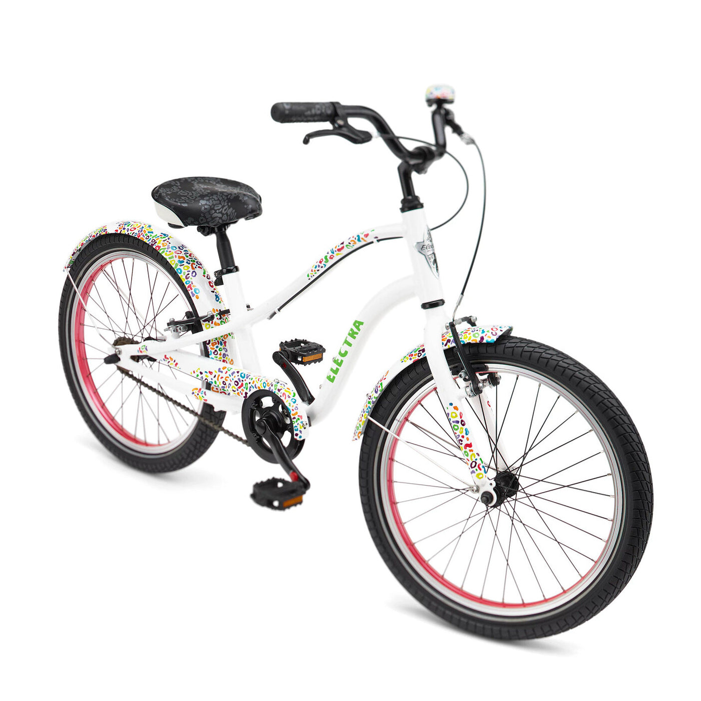Electra Cat’s Meow Girls 3i 20-Inch Kids Bike - White