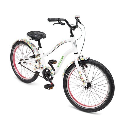 Electra Cats Meow Girls 20-Inch Kids Bike - White