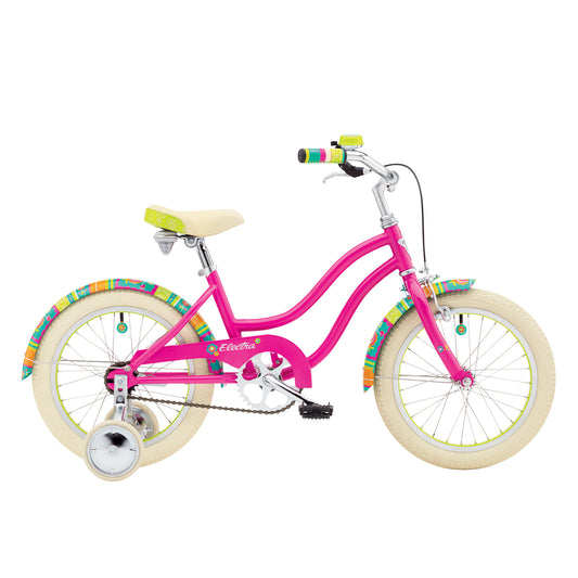 Electra Water Lily - 1 Girl’s 16 Inches Kids Bike - Bright Pink
