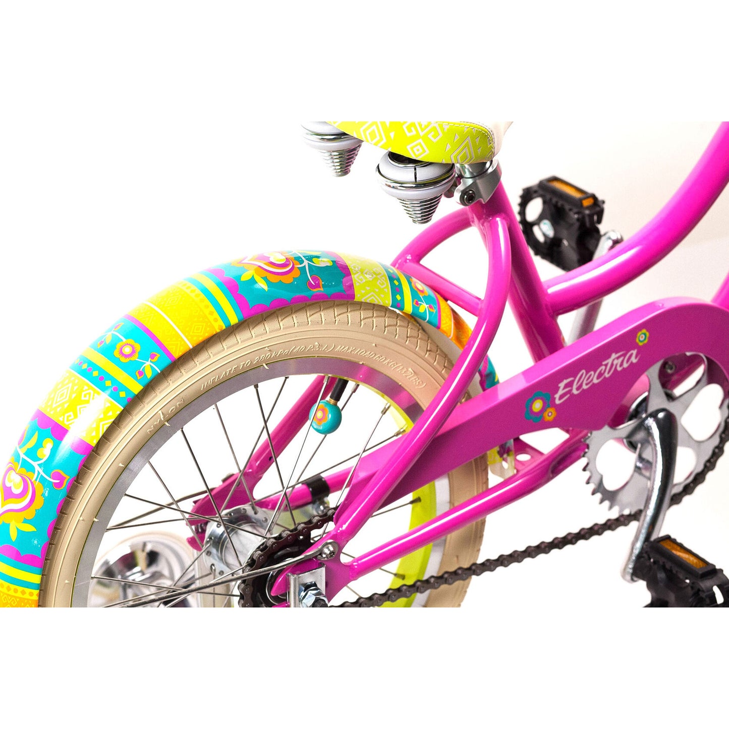 Electra Water Lily - 1 Girl’s 16 Inches Kids Bike - Bright Pink