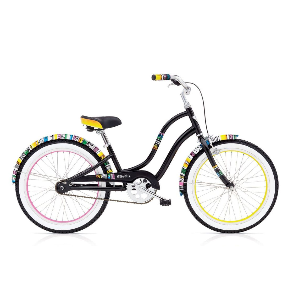 Electra Savannah 1 Girls 20-Inch Kids Bike - Black