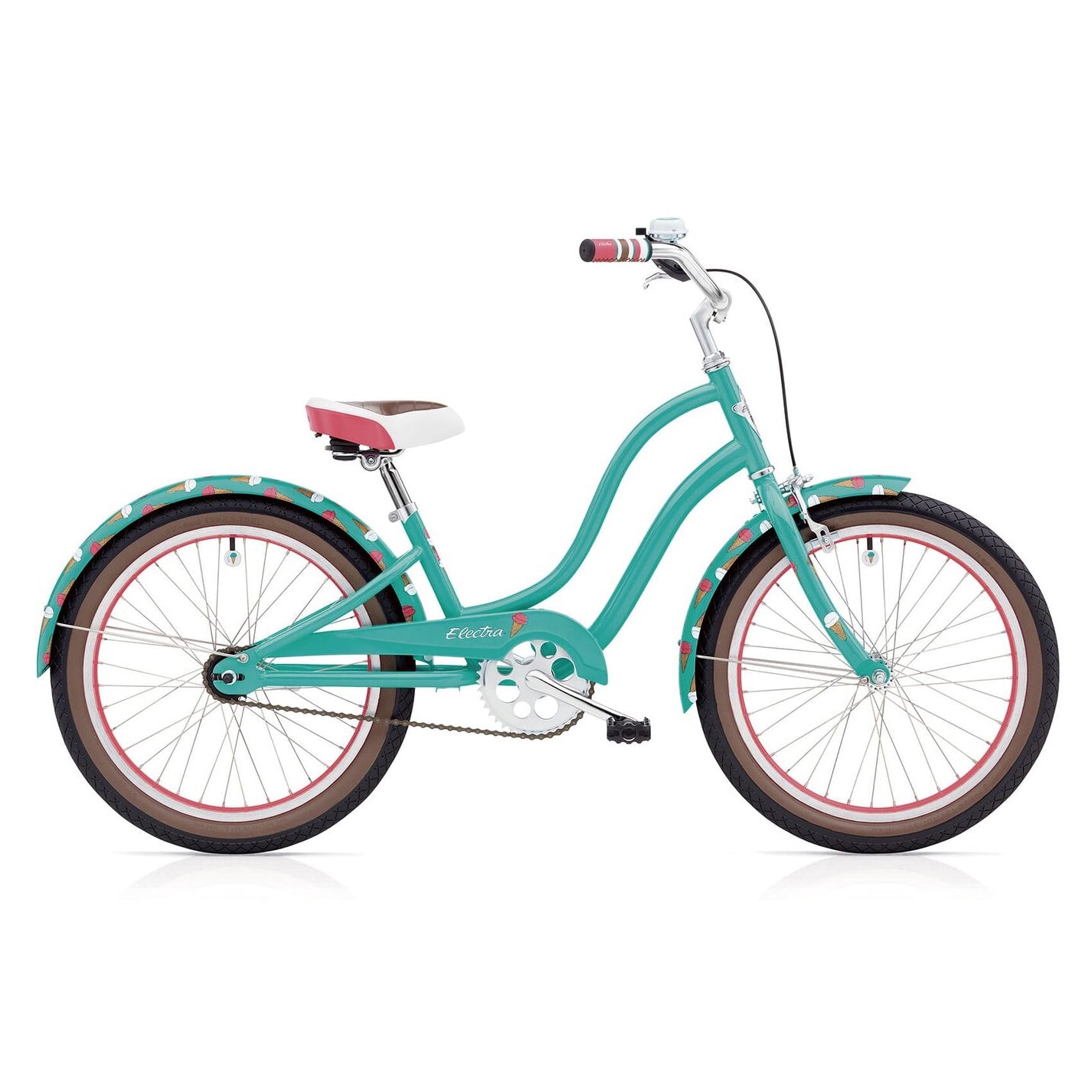 Electra Sweet Ride Girls 20-Inch Kids Bike - Teal