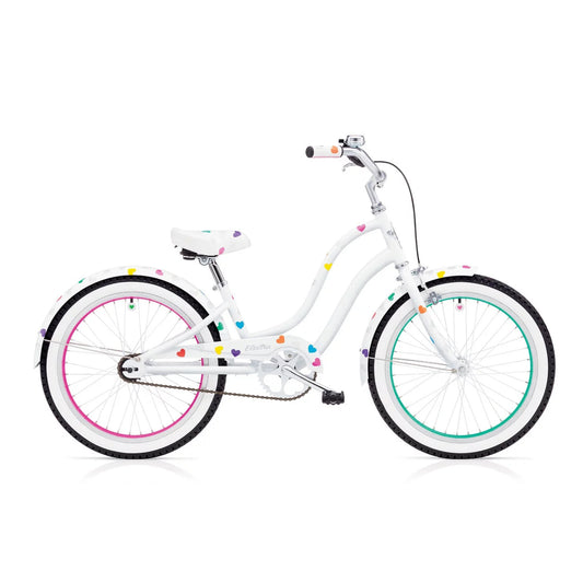 Electra Heartchya Girls 20-Inch 3i Kids Bike
