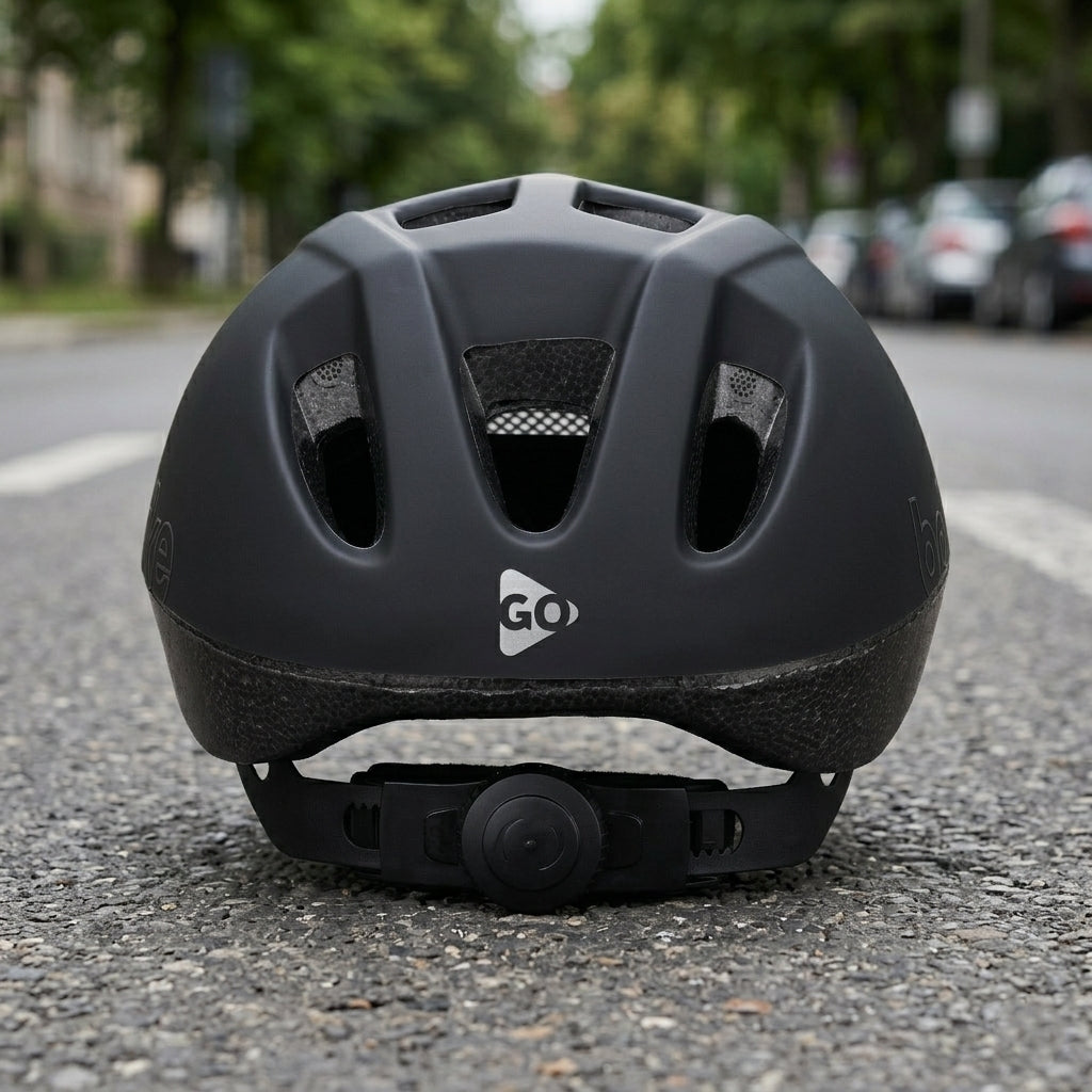 Bobike Go Kid's Cycling Helmet - Black | XXS