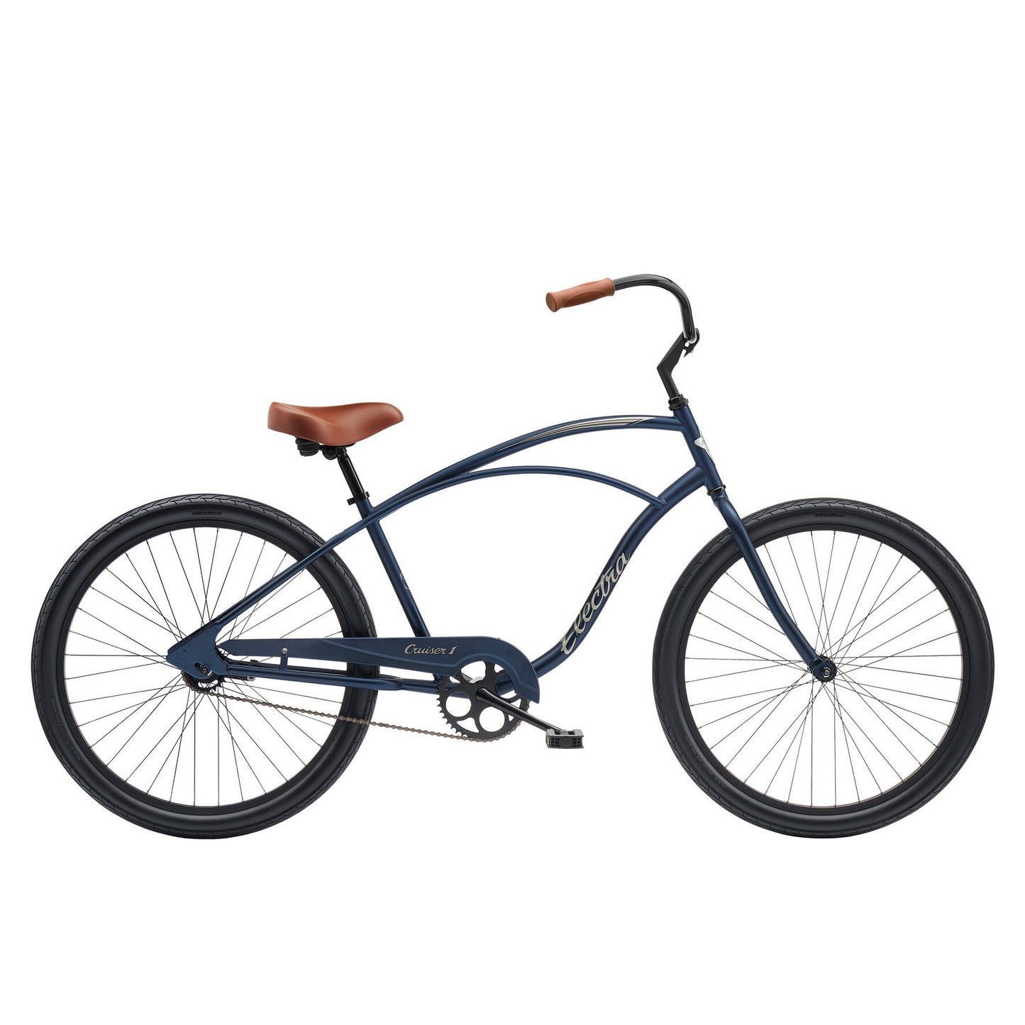 Electra Cruiser 1 Step-Over Teenage 24-Inch Bike - Matte Indigo