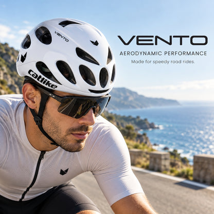 Catlike Vento Cycling Helmet - White | Medium