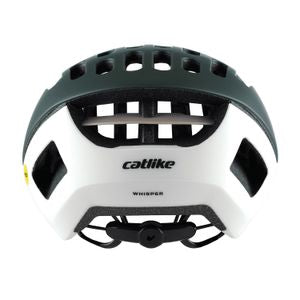 Catlike Whisper II Cycling Helmet | Deep Forset Green/White