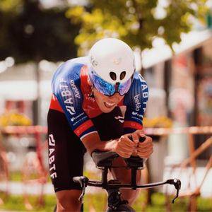 Catlike Rapid Tri Aero Helmet | Bright White Gloss