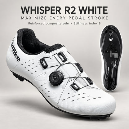 Catlike Whisper R2 Road Cycling Shoes - White | EU 40