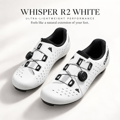 Catlike Whisper R2 Road Cycling Shoes - White | EU 40