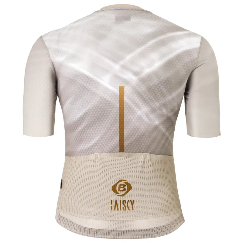 Baisky Men's Cycling Short Jersey | Illusory Brown